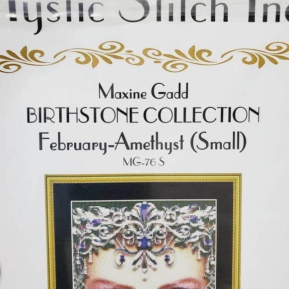 Mystic Stitch Maxinne Gadd Birthstone Collection Cross Stitch Birthstone Pattern - Picture 8 of 11